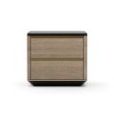 Madera Plinth Nighstand In Chocolate