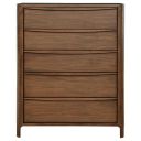Maderia 5-Drawer Chest of Drawers In Walnut