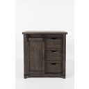 The appearance of Madison County 32 Inch Barn Door Accent Cabinet In Brown designed by Jofran in the traditional interior design. This brown piece of furniture was selected by 1StopBedrooms from Madison County Collection to add a touch of cosiness and style into your home. Sku: 1700-32. Material: MDF.