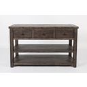The appearance of Madison County 50 Inch Sofa Table In Brown designed by Jofran in the traditional interior design. This brown piece of furniture was selected by 1StopBedrooms from Madison County Collection to add a touch of cosiness and style into your home. Sku: 1700-4. Material: Pine.