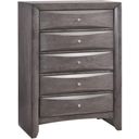 The appearance of Madison Gray Chest designed by Picket House in the modern / contemporary interior design. This gray piece of furniture was selected by 1StopBedrooms from Madison Collection to add a touch of cosiness and style into your home. Sku: EG100CH. Material: Wood.
