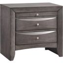 The appearance of Madison Gray Nightstand designed by Picket House in the modern / contemporary interior design. This gray piece of furniture was selected by 1StopBedrooms from Madison Collection to add a touch of cosiness and style into your home. Sku: EG100NS. Material: Wood.