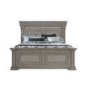 The appearance of Madison Ridge King Panel Bed In Heritage Taupe designed by Pulaski in the transitional interior design. This heritage taupe piece of furniture  was selected by 1StopBedrooms from Madison Ridge Collection to add a touch of cosiness and style into your home. Sku: P091180;P091181;P091172. Bed Type: Panel Bed. Bed Size: King. Material: Solid Hardwood.