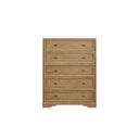 The appearance of Magnolia 5-Drawer Chest In Cashew designed by Bernell in the transitional interior design. This cashew piece of furniture was selected by 1StopBedrooms from Magnolia Collection to add a touch of cosiness and style into your home. Sku: 3400-151-C. Material: Hickory.