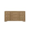 The appearance of Magnolia Hickory Dresser In Cashew designed by Bernell in the transitional interior design. This cashew piece of furniture was selected by 1StopBedrooms from Magnolia Collection to add a touch of cosiness and style into your home. Sku: 3400-130-C. Material: Hickory.