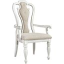 The appearance of Magnolia Manor Antique White Splat Back Arm Chair Set of 2 designed by Liberty in the transitional interior design. This antique white piece of furniture was selected by 1StopBedrooms from Magnolia Manor Collection to add a touch of cosiness and style into your home. Sku: 244-C2501A. Material: Wood.