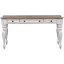 The appearance of Magnolia Manor Antique White Writing Desk designed by Liberty in the transitional interior design. This antique white piece of furniture was selected by 1StopBedrooms from Magnolia Manor Collection to add a touch of cosiness and style into your home. Sku: 244-HO107. Material: Wood.