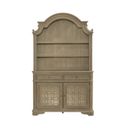 The appearance of Magnolia Manor Hutch and Buffet In Weathered Bisque designed by Liberty in the traditional interior design. This weathered bisque piece of furniture was selected by 1StopBedrooms from Magnolia Manor Collection to add a touch of cosiness and style into your home. Sku: 244N-CB5692;244N-CH5692. Material: Poplar Solid.