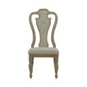 The appearance of Magnolia Manor Splat Back Upholstered Side Chair Set of 2 In Weathered Bisque designed by Liberty in the traditional interior design. This bisque piece of furniture was selected by 1StopBedrooms from Magnolia Manor Collection to add a touch of cosiness and style into your home. Sku: 244N-C2501S. Material: Poplar.