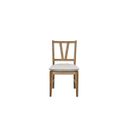 The appearance of Magnolia Slat Back Chair Set of 2 In Almond designed by Bernell in the transitional interior design. This almond piece of furniture  was selected by 1StopBedrooms from Magnolia Collection to add a touch of cosiness and style into your home. Sku: 3400-510-A. Material: Hickory.