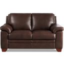 The appearance of Magnum Leather Loveseat In Chestnut designed by Hydeline in the transitional interior design. This chestnut piece of furniture was selected by 1StopBedrooms from Magnum Collection to add a touch of cosiness and style into your home. Sku: 69196-20V01-LP2033. Material: Leather.