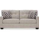 The appearance of Mahoney Full Sofa Sleeper In Pebble designed by Signature Design by Ashley in the modern / contemporary interior design. This pebble piece of furniture was selected by 1StopBedrooms from Mahoney Collection to add a touch of cosiness and style into your home. Sku: 3100436. Material: Polyester.