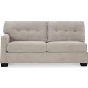 The appearance of Mahoney LAF Sofa In Pebble designed by Signature Design by Ashley in the modern / contemporary interior design. This pebble piece of furniture was selected by 1StopBedrooms from Mahoney Collection to add a touch of cosiness and style into your home. Sku: 3100466. Material: Fabric.