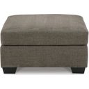 The appearance of Mahoney Oversized Accent Ottoman In Chocolate designed by Signature Design by Ashley in the modern / contemporary interior design. This chocolate piece of furniture was selected by 1StopBedrooms from Mahoney Collection to add a touch of cosiness and style into your home. Sku: 3100508. Material: Fabric.