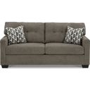 The appearance of Mahoney Sofa In Chocolate designed by Signature Design by Ashley in the modern / contemporary interior design. This chocolate piece of furniture was selected by 1StopBedrooms from Mahoney Collection to add a touch of cosiness and style into your home. Sku: 3100538. Material: Fabric.