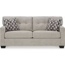 The appearance of Mahoney Sofa In Pebble designed by Signature Design by Ashley in the modern / contemporary interior design. This pebble piece of furniture was selected by 1StopBedrooms from Mahoney Collection to add a touch of cosiness and style into your home. Sku: 3100438. Material: Fabric.