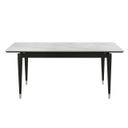 The appearance of Maidstone Dining Table In Black and White designed by Furniture of America in the modern / contemporary interior design. This black/white piece of furniture  was selected by 1StopBedrooms from Maidstone Collection to add a touch of cosiness and style into your home. Sku: FM32001BK-T. Material: Stone. Table Top Shape: Rectangular. Size: 35" x 70".