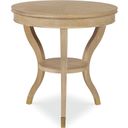 The appearance of Maison '47 Stocked Lamp Table In Natural designed by Century Furniture in the transitional interior design. This natural piece of furniture  was selected by 1StopBedrooms from Maison '47 Collection to add a touch of cosiness and style into your home. Sku: 89A-626-V1. Material: Oak Veneer.