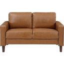 The appearance of Malcolm Love Seat In Brown designed by Homelegance in the modern / contemporary interior design. This brown piece of furniture was selected by 1StopBedrooms from Malcolm Collection to add a touch of cosiness and style into your home. Sku: 9203BRW-2. Material: Faux Leather.