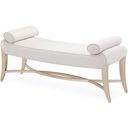 Malibu Crest Bed Bench In Chardonnay