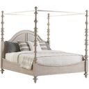 Malibu Heathercliff King Poster Bed In Dune