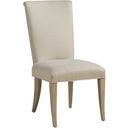 The appearance of Malibu Serra Upholstered Side Chair In Dune designed by Barclay Butera in the transitional interior design. This dune piece of furniture was selected by 1StopBedrooms from Malibu Collection to add a touch of cosiness and style into your home. Sku: 926-882-01. Material: Wood.