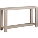 The appearance of Malibu Surfrider Console In Dune designed by Barclay Butera in the transitional interior design. This dune piece of furniture was selected by 1StopBedrooms from Malibu Collection to add a touch of cosiness and style into your home. Sku: 926-966. Material: Wood.