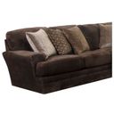 The appearance of Mammoth Chocolate LAF Loveseat designed by Jackson in the modern / contemporary interior design. This brown piece of furniture was selected by 1StopBedrooms from Mammoth Collection to add a touch of cosiness and style into your home. Sku: 437646180649264059. Material: Fabric.