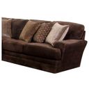 The appearance of Mammoth Chocolate RAF Loveseat designed by Jackson in the traditional interior design. This brown piece of furniture was selected by 1StopBedrooms from Mammoth Collection to add a touch of cosiness and style into your home. Sku: 437642180649264059.