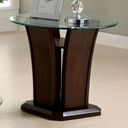 Manhattan End Table In Brown Cherry