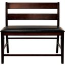 The appearance of Mantello Dark Brown Counter Height Bench designed by Homelegance in the traditional interior design. This brown piece of furniture  was selected by 1StopBedrooms from Mantello Collection to add a touch of cosiness and style into your home. Sku: 5547-24BH. Material: Wood.