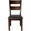 The appearance of Mantello Dark Brown Side Chair Set of 2 designed by Homelegance in the traditional interior design. This brown piece of furniture was selected by 1StopBedrooms from Mantello Collection to add a touch of cosiness and style into your home. Sku: 5547S. Material: Wood.