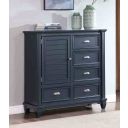 Manzanillo Armoire In Slate Blue