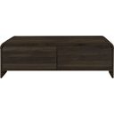 The appearance of Mara Storage Cocktail Table In Walnut designed by New Classic in the transitional interior design. This walnut piece of furniture  was selected by 1StopBedrooms from Mara Collection to add a touch of cosiness and style into your home. Sku: T3518W-10. Material: Wood.