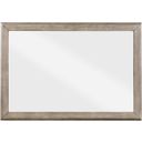 The appearance of Marceline Dresser Mirror In Gray designed by Homelegance in the traditional interior design. This gray piece of furniture  was selected by 1StopBedrooms from Marceline Collection to add a touch of cosiness and style into your home. Sku: 1316-6. Material: Oak Veneer.