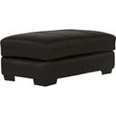 The appearance of Marco Italian Top Grain Leather Match Ottoman In Chocolate designed by Jackson in the traditional interior design. This chocolate piece of furniture was selected by 1StopBedrooms from Marco Collection to add a touch of cosiness and style into your home. Sku: 450710127389307389. Material: Leather.