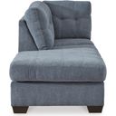 The appearance of Marelton LAF Corner Chaise In Denim designed by Signature Design by Ashley in the modern / contemporary interior design. This denim piece of furniture was selected by 1StopBedrooms from Marleton Collection to add a touch of cosiness and style into your home. Sku: 5530316. Material: Fabric.