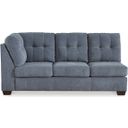 The appearance of Marelton LAF Sofa In Denim designed by Signature Design by Ashley in the modern / contemporary interior design. This denim piece of furniture was selected by 1StopBedrooms from Marleton Collection to add a touch of cosiness and style into your home. Sku: 5530366. Material: Fabric.