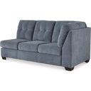 The appearance of Marelton RAF Full Sofa Sleeper In Denim designed by Signature Design by Ashley in the modern / contemporary interior design. This denim piece of furniture  was selected by 1StopBedrooms from Marleton Collection to add a touch of cosiness and style into your home. Sku: 5530383. Material: Fabric.