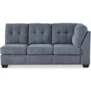 The appearance of Marelton RAF Sofa In Denim designed by Signature Design by Ashley in the modern / contemporary interior design. This denim piece of furniture was selected by 1StopBedrooms from Marleton Collection to add a touch of cosiness and style into your home. Sku: 5530367. Material: Fabric.