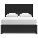 The appearance of Maribel Queen Panel Bed In Black designed by Signature Design by Ashley in the traditional interior design. This black piece of furniture was selected by 1StopBedrooms from Maribel Collection to add a touch of cosiness and style into your home. Sku: B138-196;B138-71. Bed Type: Panel Bed. Material: Wood. Bed Size: Queen.