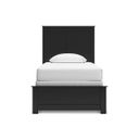 The appearance of Maribel Twin Panel Bed In Black designed by Signature Design by Ashley in the traditional interior design. This black piece of furniture was selected by 1StopBedrooms from Maribel Collection to add a touch of cosiness and style into your home. Sku: B138-153;B138-183. Bed Type: Panel Bed. Material: Wood. Bed Size: Twin.