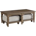 The appearance of Maribelle Nesting Coffee Table In Dusk designed by Hammary in the modern / contemporary interior design. This dusk piece of furniture was selected by 1StopBedrooms from Maribelle Collection to add a touch of cosiness and style into your home. Sku: 373-910.