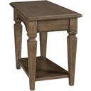The appearance of Maribelle Wedge Chairside Table In Dusk designed by Hammary in the modern / contemporary interior design. This dusk piece of furniture was selected by 1StopBedrooms from Maribelle Collection to add a touch of cosiness and style into your home. Sku: 373-918. Material: Wood.
