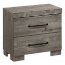 The appearance of Maricela MDF Solid Wood Nightstand in Antique Gray designed by Best Quality Furniture in the country / farmhouse interior design. This antique gray piece of furniture was selected by 1StopBedrooms from Maricela Collection to add a touch of cosiness and style into your home. Sku: B820-N. Material: MDF.