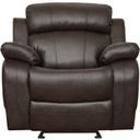 Marille Dark Brown Glider Reclining Chair