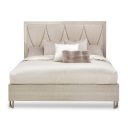 The appearance of Marin Queen Panel Bed In Greige designed by Michael Amini in the modern / contemporary interior design. This greige piece of furniture was selected by 1StopBedrooms from Marin Collection to add a touch of cosiness and style into your home. Sku: NKI-MRIN012-139;NKI-MRIN132-139;9000238-00. Bed Type: Panel Bed. Material: Wood. Bed Size: Queen.