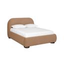 Marin Queen Platform Bed In Kona Camel