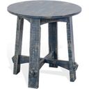 The appearance of Marina End Table In Ocean Blue designed by Sunny Designs in the coastal interior design. This ocean blue piece of furniture was selected by 1StopBedrooms from Marina Collection to add a touch of cosiness and style into your home. Sku: 3172OB-E. Material: Solid Wood.