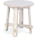The appearance of Marina End Table In White Sand designed by Sunny Designs in the coastal interior design. This white sand piece of furniture was selected by 1StopBedrooms from Marina Collection to add a touch of cosiness and style into your home. Sku: 3172WS-E. Material: Solid Wood.